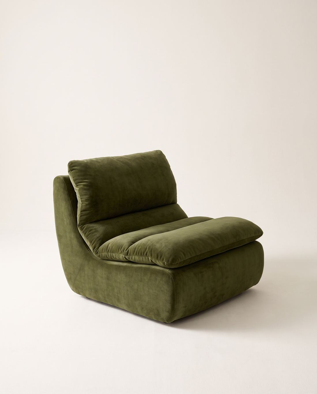 Le Cocon, fauteuil, coloris olive