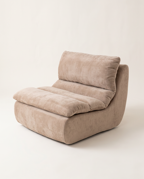 Le Cocon, fauteuil, coloris taupe